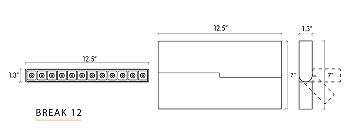 Break Dot Linear Standard-SPSF-B