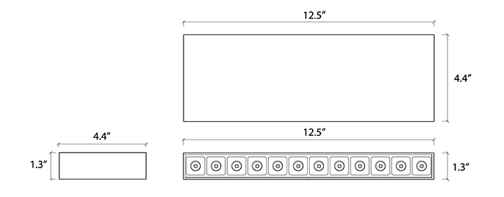 Drop Dot Linear Standard-SPSF-D