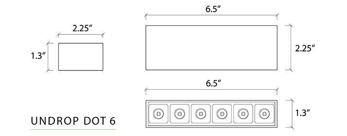 Undrop Dot Linear Standard