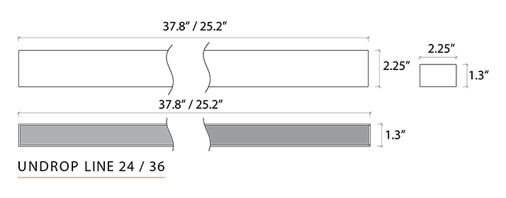 Undrop Opal Linear Standard-SPSF-O