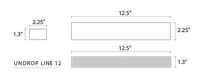 Undrop Opal Linear Standard-SPSF-O